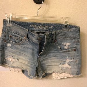 American Eagle Stretch Jean Shorts